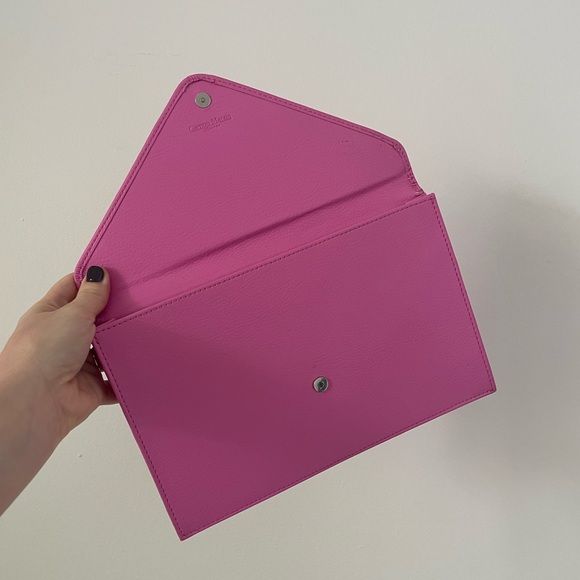 Pink Envelope Clutch - Picture 3 of 3